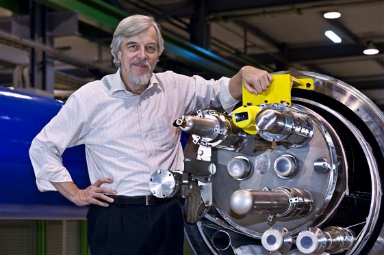 Directeur Générale du CERN, Rolf Heuer. Photo M. Brice / CERN