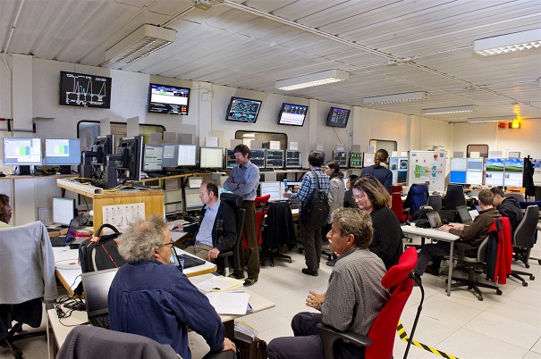  salle de contrôle de l’expérience LHCb.