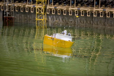 bateau tests à l’ITO-CNRC.