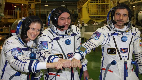 Soyouz en route vers l'ISS avec un nouvel équipage © RIA Novosti. Oleg Urusov
