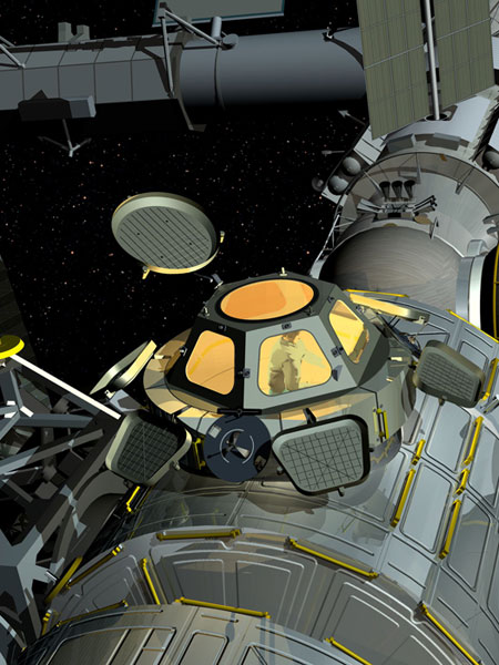 Cupola - module Tranquility @NASA