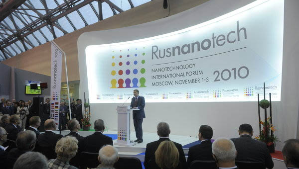 Le troisième forum international des nanotechnologies Rusnanotech 2010