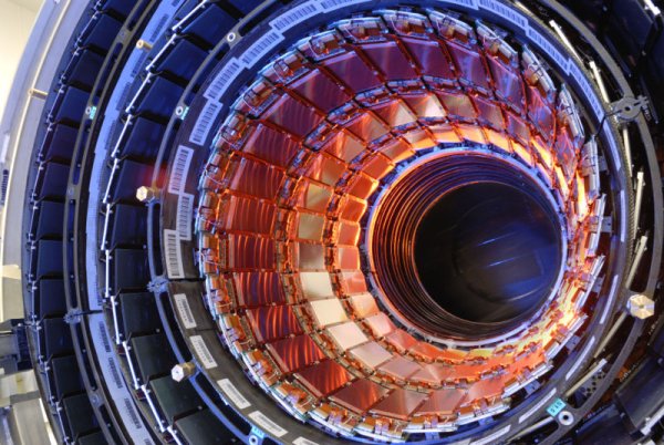 Le CMS (Compact Muon Solenoid) - credit : CERN