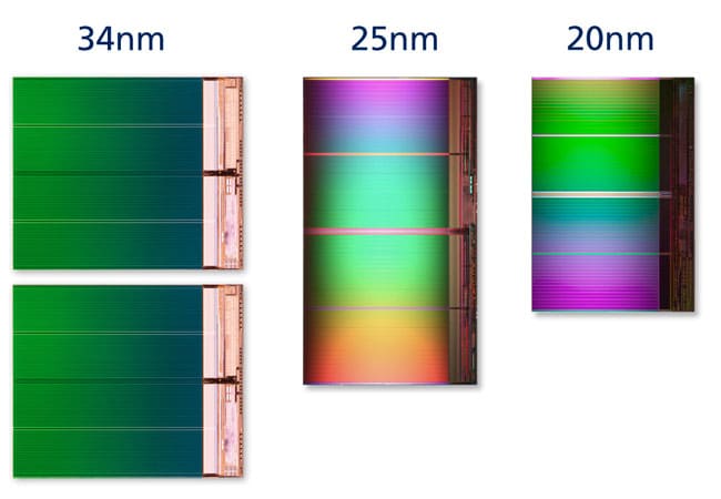 Intel Micron 20 nano