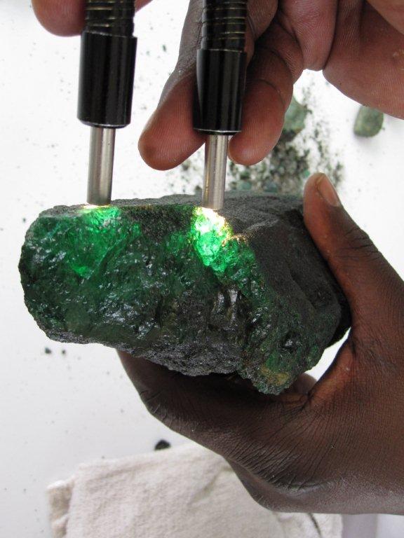 6,225ct Zambian Emerald - credit : Gemfields