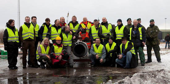 Copenhagen Suborbitals HEAT-1X team