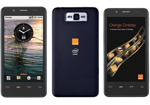 Santa Clara smartphone Orange