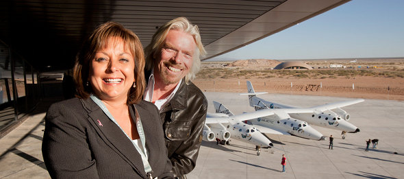 Richard Branson Spaceport America