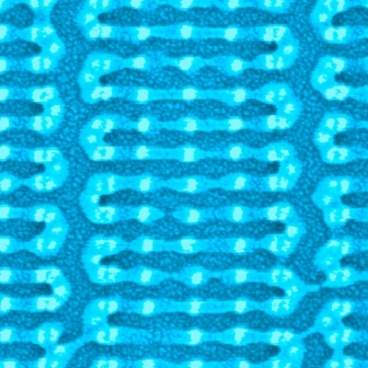 Une chaîne de copolymer autoassemblée - credit: MIT