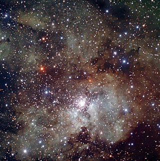 ESO PR Photo 05a/10 La nurserie stellaire NGC 3603 - crédit : ESO