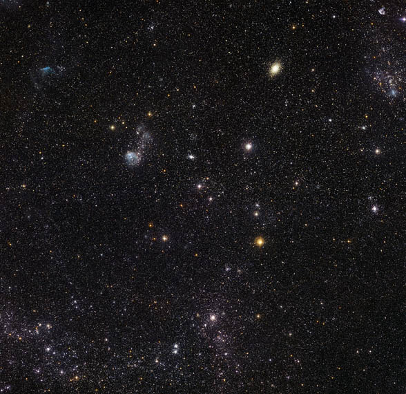 Vue détaillée d’une partie du Grand Nuage de Magellan - ESO PR Photo eso1021a - credit: ESO