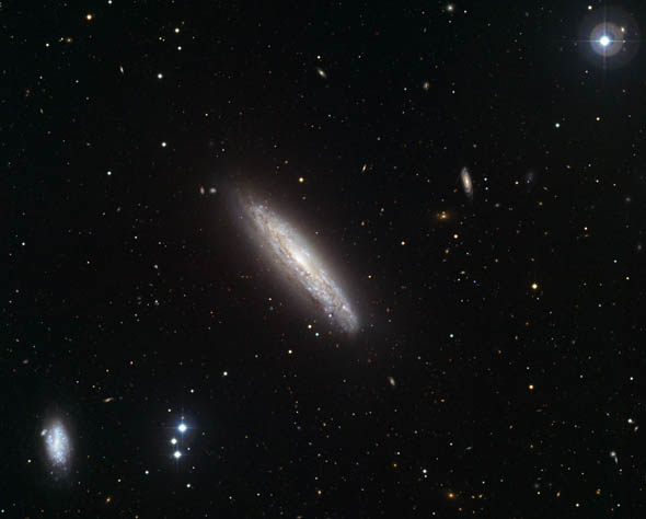 La Galaxie à super-vent NGC 4666