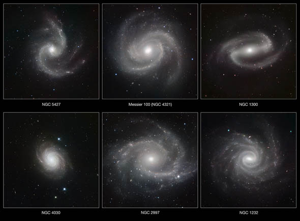 Galaxies en spirales 