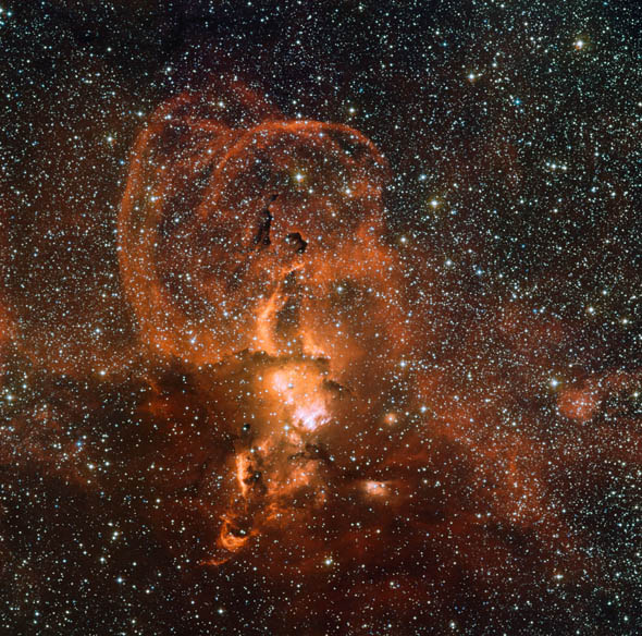 nébuleuse NGC 3582