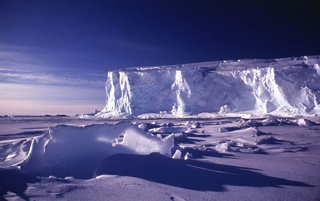 La fonte des glaciers