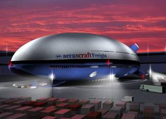 Le transport Aeroscraft - crédit : Aerosml