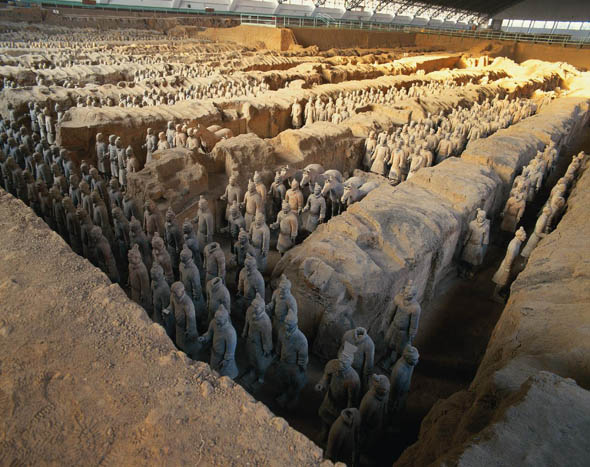 L'armée en terre cuite de l'empereur Qin
