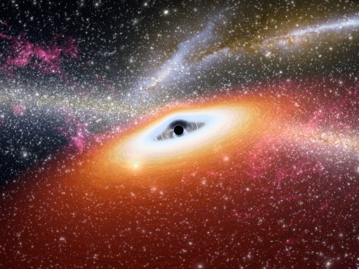 Un jeune trou noir - credit: NASA