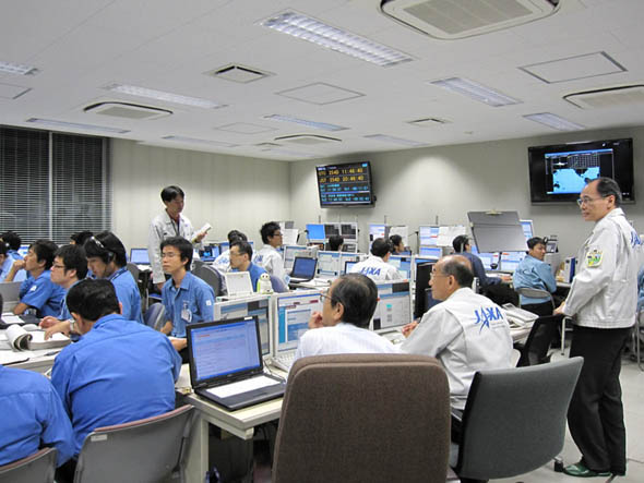 control room JAXA