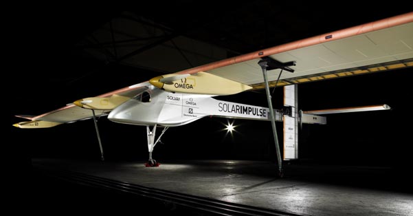 L'avion solaire Solar Impulse - credit: Solar Impulse