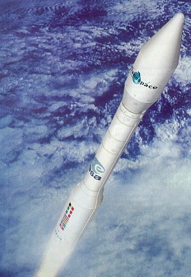 Nouveau lanceur Vega (vue d'artiste) crédit : Ariane Espace